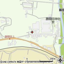 岡山県勝田郡勝央町勝間田288周辺の地図
