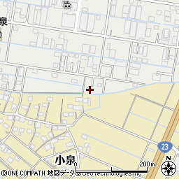 三重県桑名市和泉602-6周辺の地図