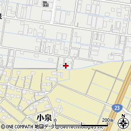 三重県桑名市和泉602周辺の地図