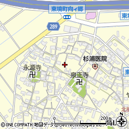 愛知県刈谷市東境町児山170周辺の地図