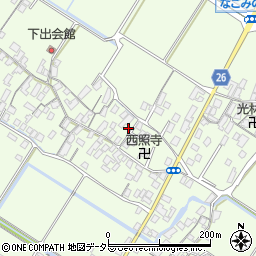 滋賀県草津市下笠町1779周辺の地図
