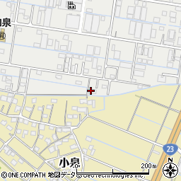 三重県桑名市和泉606周辺の地図