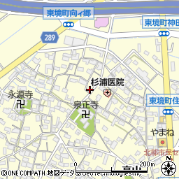 愛知県刈谷市東境町児山106周辺の地図
