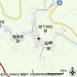 滋賀県大津市山中町3-3周辺の地図