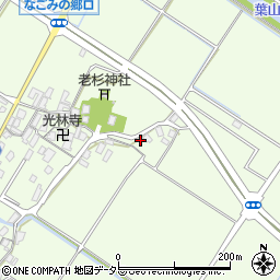 滋賀県草津市下笠町447-1周辺の地図