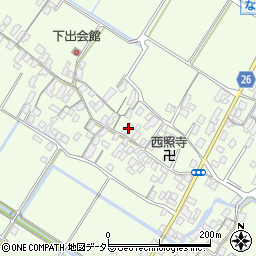 滋賀県草津市下笠町1776周辺の地図