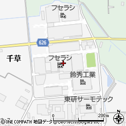 株式会社フセラシ　三重営業所周辺の地図