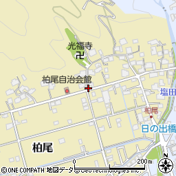 静岡県静岡市清水区柏尾60周辺の地図