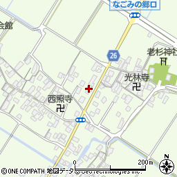 滋賀県草津市下笠町1269-1周辺の地図