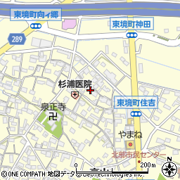 愛知県刈谷市東境町児山40周辺の地図