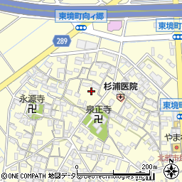 愛知県刈谷市東境町児山126周辺の地図