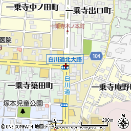 白川通北大路 京都市 地点名 の住所 地図 マピオン電話帳