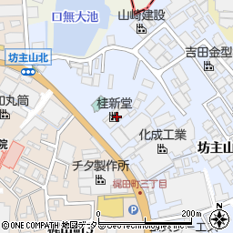 桂新堂周辺の地図