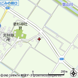 滋賀県草津市下笠町449-4周辺の地図