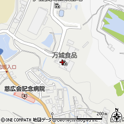 株式会社万城食品　伊豆長岡工場周辺の地図