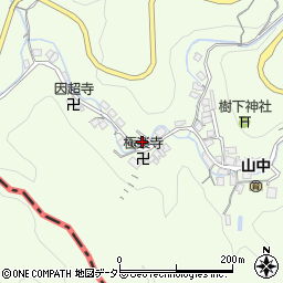 滋賀県大津市山中町6-4周辺の地図