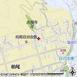 静岡県静岡市清水区柏尾60-5周辺の地図