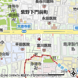 オークプレイス京都北大路周辺の地図