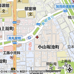 京都府京都市北区小山堀池町29周辺の地図