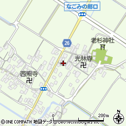 滋賀県草津市下笠町1207-1周辺の地図