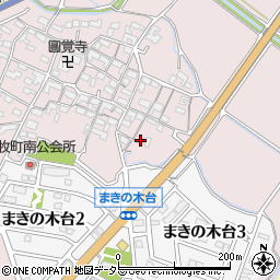 三重県四日市市小牧町2474周辺の地図