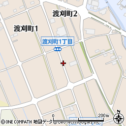 愛知県豊田市渡刈町東大新田周辺の地図