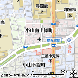 京都市消防局北消防署紫明消防出張所周辺の地図
