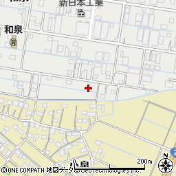 三重県桑名市和泉610周辺の地図