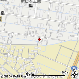 三重県桑名市和泉606-1周辺の地図