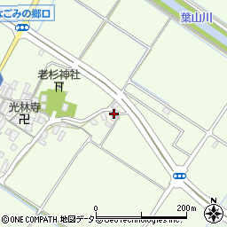 滋賀県草津市下笠町447-5周辺の地図