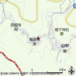 滋賀県大津市山中町6-3周辺の地図