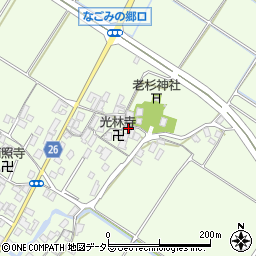 滋賀県草津市下笠町1198周辺の地図