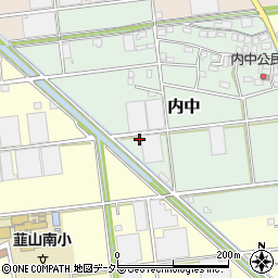 静岡県伊豆の国市内中8周辺の地図