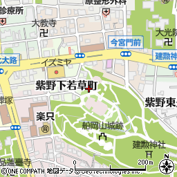 京都府京都市北区紫野北舟岡町42周辺の地図