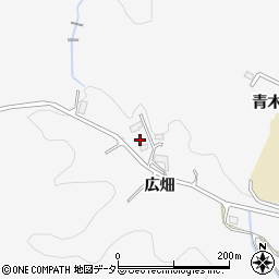 愛知県豊田市大沼町広畑15-6周辺の地図
