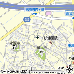 愛知県刈谷市東境町児山129周辺の地図