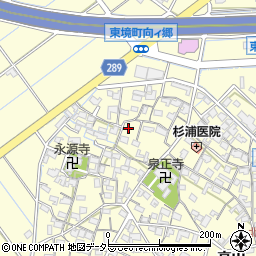 愛知県刈谷市東境町児山136周辺の地図