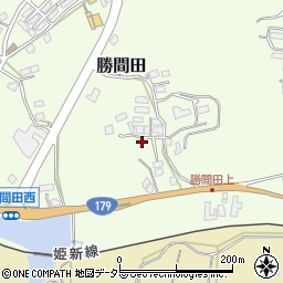 岡山県勝田郡勝央町勝間田548周辺の地図