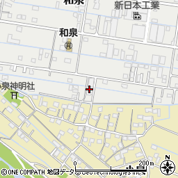 三重県桑名市和泉782-3周辺の地図