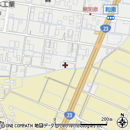三重県桑名市和泉584周辺の地図