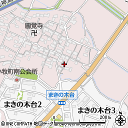 三重県四日市市小牧町2473周辺の地図