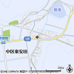 兵庫県多可郡多可町中区東安田354周辺の地図