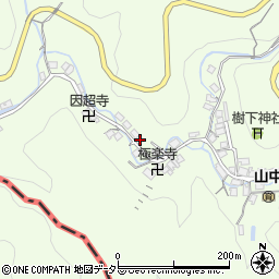 滋賀県大津市山中町6-11周辺の地図