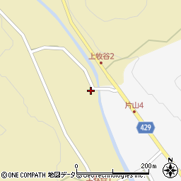 兵庫県宍粟市山崎町上牧谷136周辺の地図