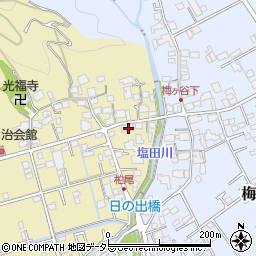 静岡県静岡市清水区柏尾25周辺の地図