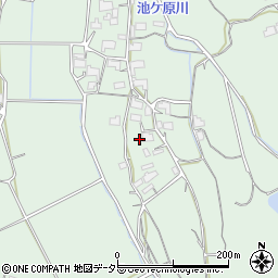 岡山県津山市池ケ原531-4周辺の地図