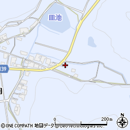 兵庫県多可郡多可町中区東安田381周辺の地図