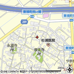 愛知県刈谷市東境町児山124周辺の地図