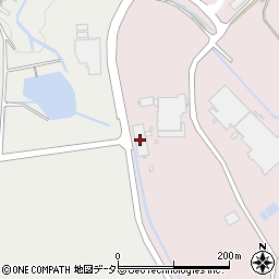 弘進電気工業津山工場周辺の地図