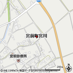 京都府亀岡市宮前町宮川周辺の地図